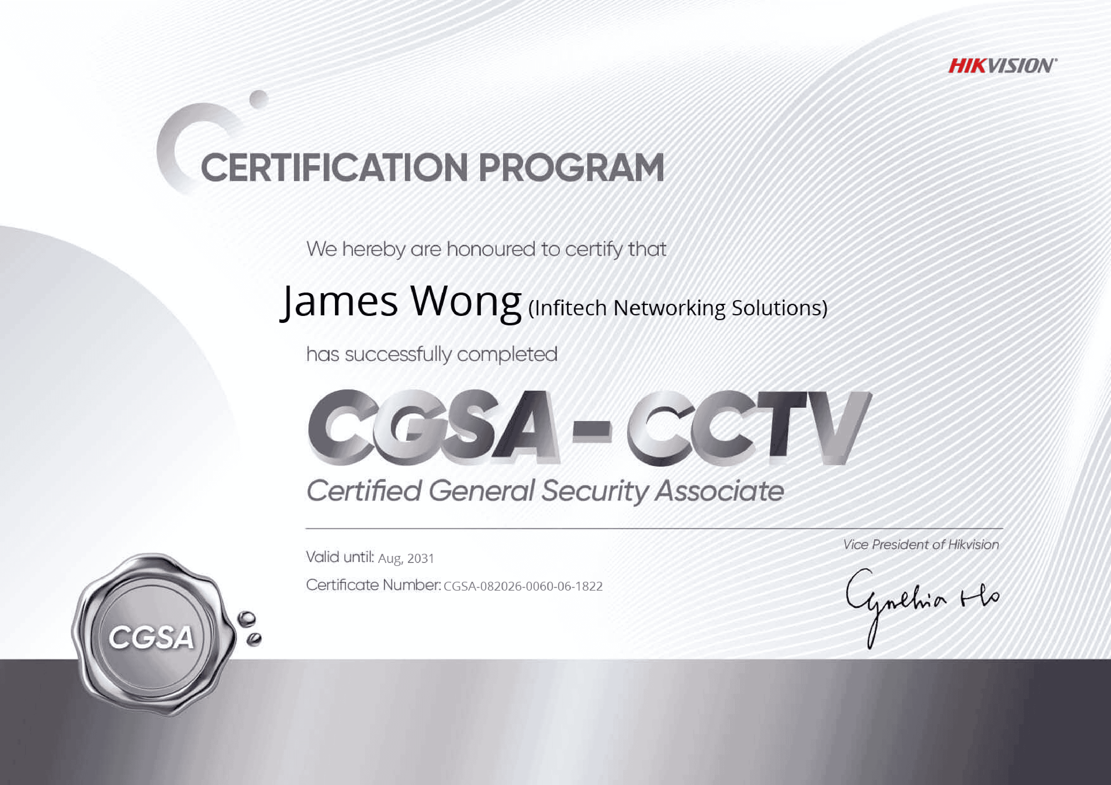 HIKVISION CGSA